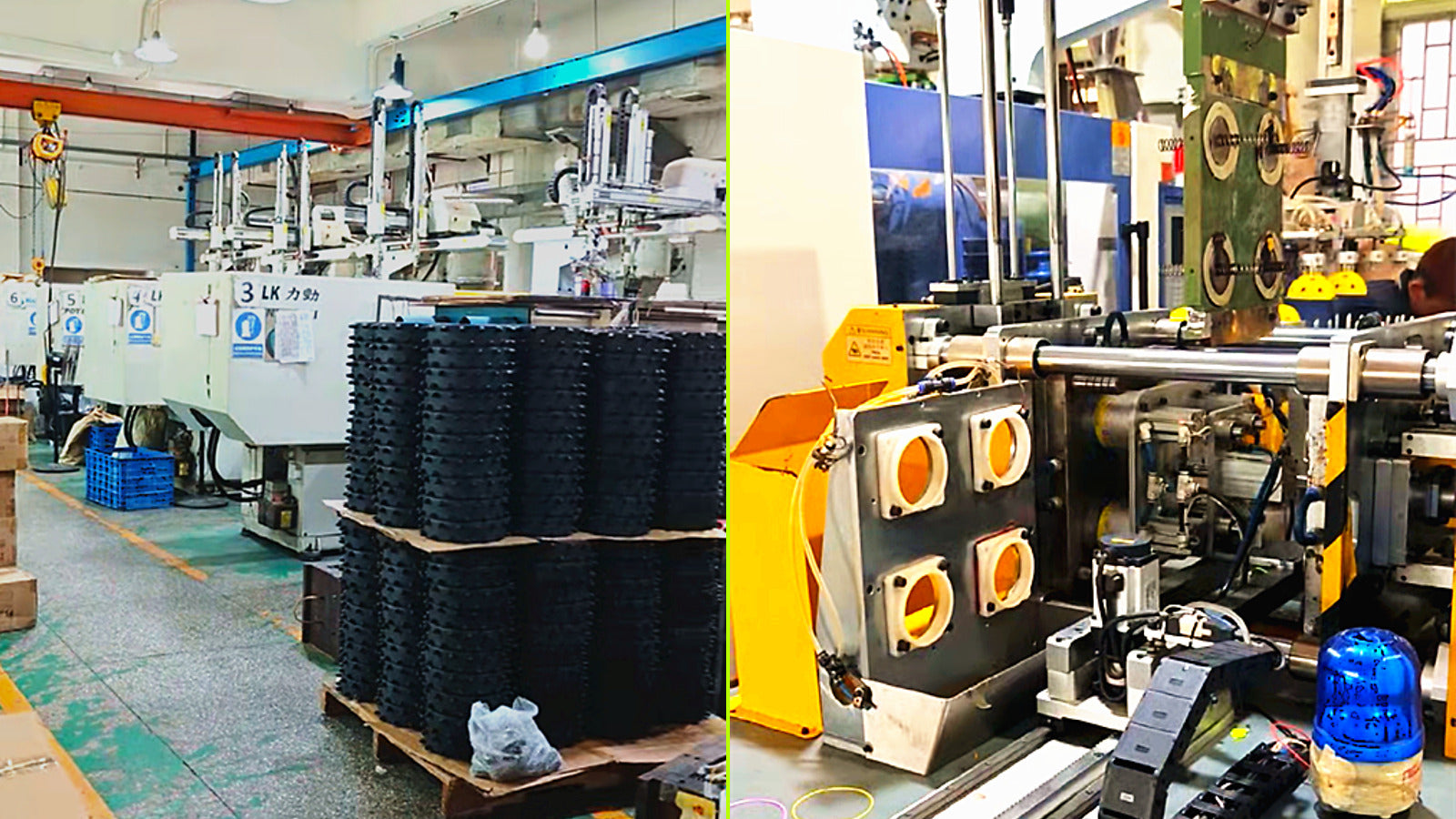 TIGR injection molding production