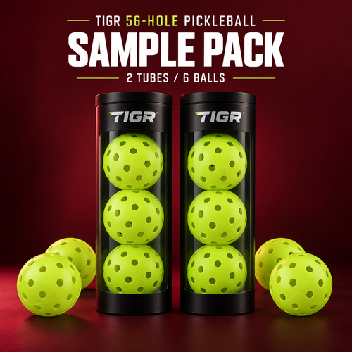 56-Hole Pickleball Balls — TIGR Flagship Performance Series
