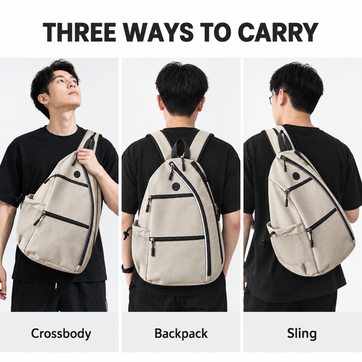 TIGR YDB28 Pickleball Bag — Convertible Sling & Backpack