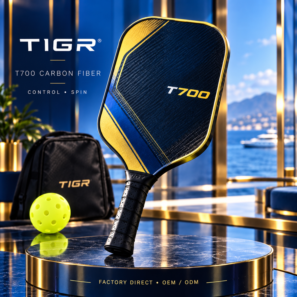 Custom T700 Carbon Fiber Pickleball Paddle — Gen 4.5 Thermoformed